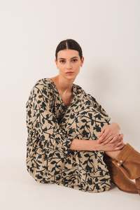 INDI & COLD MARIGOLD DRESS BEIGE
