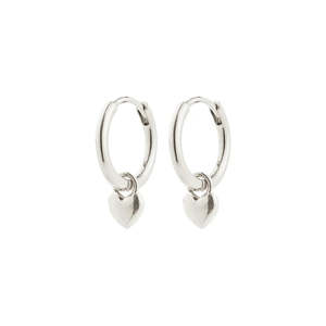 PILGRIM SILVER ALAIA RECYCLED EARRINGS