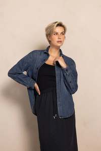 Zhrill: ZHRILL JACKET BLUE W748