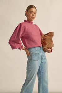 Knitwear: ZOE KRATZMANN ASCENT KNIT CAMELLIA