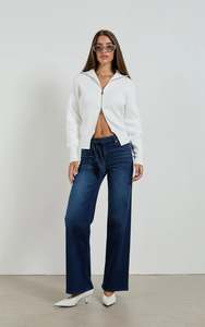 DRICOPER MOLLY STRAIGHT LEG JEAN INDIGO BLUE