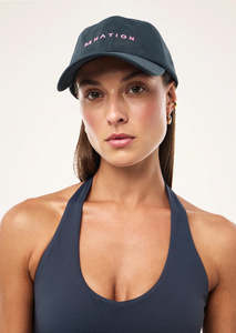 P.E NATION SHIFT CAP MARINE BLUE PRISM PINK