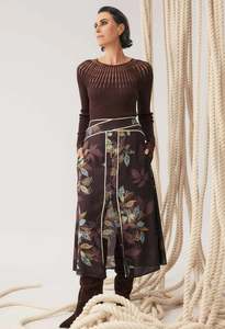 Once Was: ONCE WAS HARPER SKIRT EMBER VINES