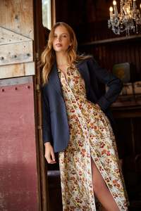 TUESDAY PARIS BLAZER PINSTRIPE