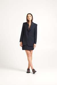 Tuesday: TUESDAY EMILI MINI SKIRT PINSTRIPE