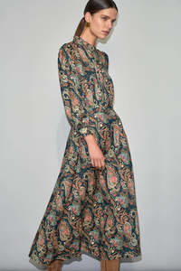 ZOE KRATZMANN HALO DRESS ARTISAN PAISLEY