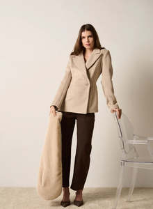 COMING SOON | ESMAEE ETERNAL BLAZER OATMEAL