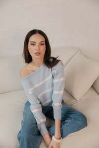 MARLOW VEIL OFF SHOULDER KNIT