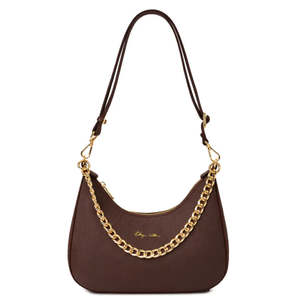 KATHRYN WILSON BELLE BAG ESPRESSO PEBBLE