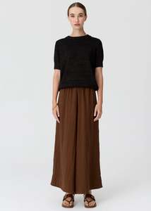 POL ASTER PANT CHOC
