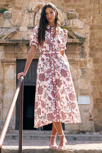 ZOE KRATZMANN ADMIRE DRESS ROSE PAISLEY