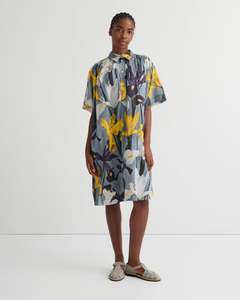 KOWTOW RADIATE DRESS IRIS