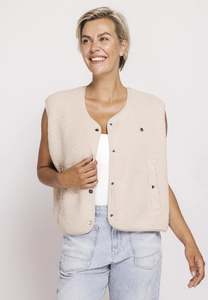 ZHRILL EREN VEST OFF WHITE