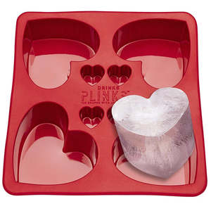 Decorate Your Home: Ice Cube Tray - Big Hearts