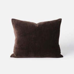 Decorate Your Home: Velvet Cushion Cover - Henna (55x45cm)