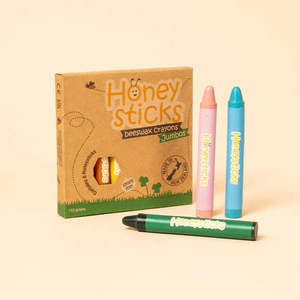 Honey Sticks Crayons 12 Pack - Jumbos