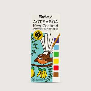 Play: Watercolour Notepad - New Zealand