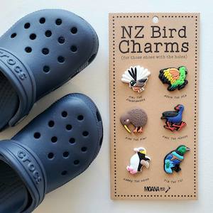 Play: NZ Bird Charms Set(for those shoes with the holes)