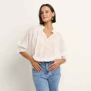 Expedition Short Sleeve Top - Ivory