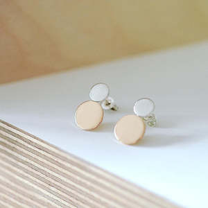 Love Winter: Mixed Metal Studs