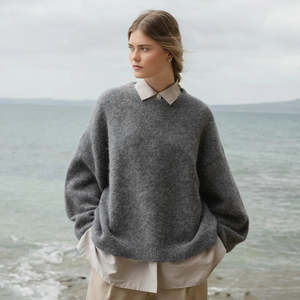 Wear: Alpaca Blend Jumper - Graphite