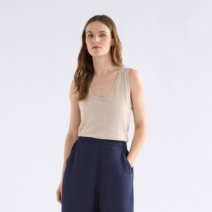 Wear: Merino Wool Tank - Flax