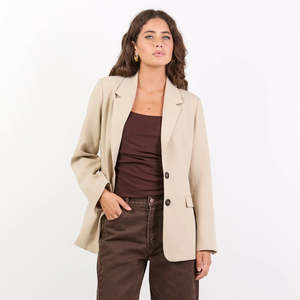 Wear: Diploma  Blazer - Taupe