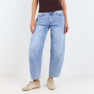 Wear: Graduate stretch Barrel Jeans - Light Blue