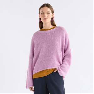 Wear: Agna Sweater - Violet Marle