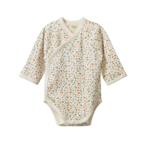 Baby 1: Kimono Bodysuit Long Sleeve - Pollyanna