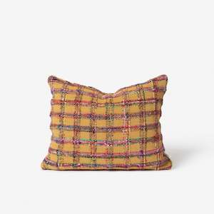 Decorate Your Home: Mabel Silk Blend Cushion Cover - Miso/Multi