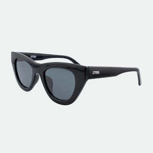 Sunnies: Kinni Sunglasses - Black/Smoke