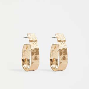 Jewellery 1: Gild Large Hoop Earring - Gold