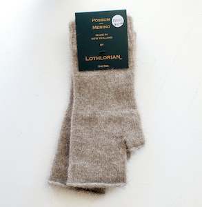 Possum and Merino Fingerless Mitten - Colours