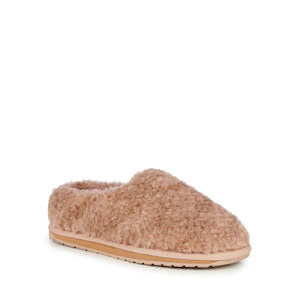 Loungewear: Joy Teddy Slipper - Camel