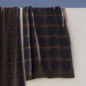 Abacus Beach Towel - Rye/Tamarillo