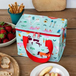 Decorate Your Home: Insulated Lunch Bag - Farmyard