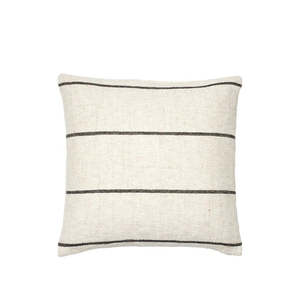 Cushion Cover Sigrid - Light Beige/Black