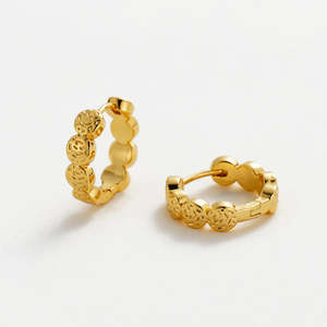 Jewellery 1: Josie Hoop Earring - Gold & Silver