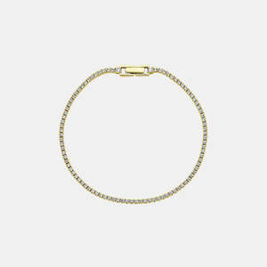 Jewellery 1: Tennis Bracelet - Gold