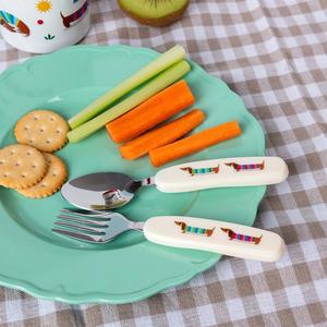 Play: Children's Cutlery Set - Sausage Dog