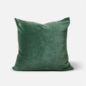 Citta Design: Citta Velvet Cushion Cover - Duck Green