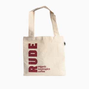 Unsweet: Rude Tote Bag - Fair Trade & Organic