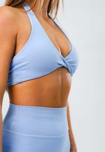 TWIST CROP . PERIWINKLE