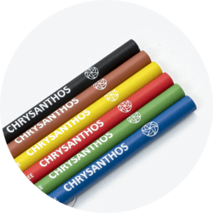 Products: Underglaze Pencils Pack 1 Set of 6 - RUFFSHUFFLER