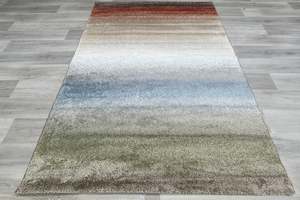 Kimya Collection Gradient Earth Tone Rug with Warm Rust and Soft Green Hues – &hellip;