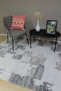 133x 195cm: Abstract Design Mehari Shaggy Rug