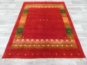 Authentic Persian Hand Knotted Gabbeh Rug Size: 196 x 153cm