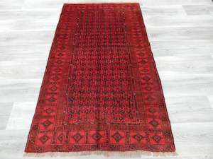 Persian Hand Knotted Baluchi Rug Size: 162 x 97cm