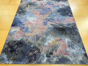 Multi: Abstract Design Argentum Rug Size: 160 x 230cm